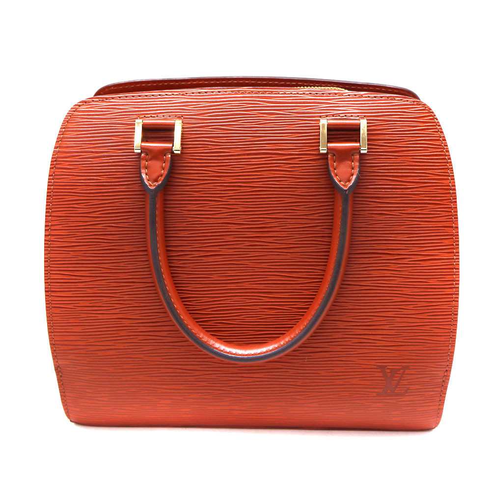 Louis Vuitton Pont Neuf Handbag Epi Leather Brown